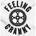thumbnail image 2 of Feeling Cranky Bicycle Crank Cyclist Hoodie Sweatshirt Women Men Brisco Brands L, 2 of 6