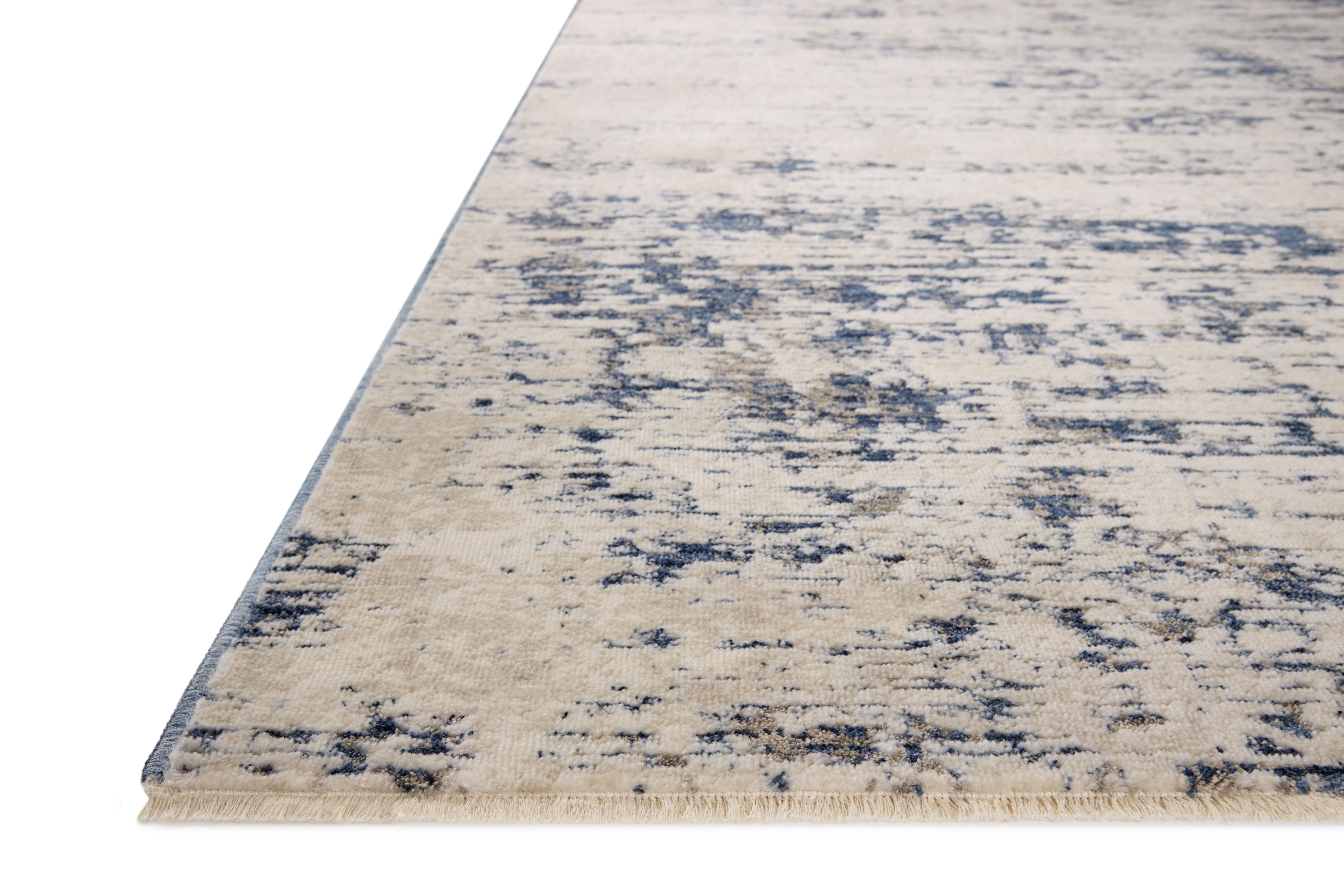 Loloi Nellie Dove / Blue 18" x 18" Sample Area Rug