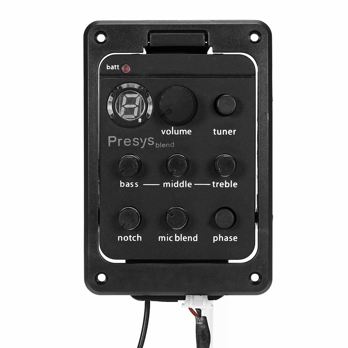4Band Presys Blend 301 Acoustic Guitar Pickup Preamp EQ Tuner Piezo