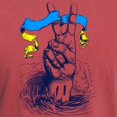 thumbnail image 3 of CafePress - Pro Ukraine Support Ukrainian Flag Peace S T Shirt - Mens Comfort Colors Shirt, 3 of 5