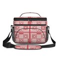 thumbnail image 2 of Pioneer Flower Floral Print Pattern Insulated Lunch Box for Women Men, Medium Leakproof Cooler Bag with Adjustable Strap, 10"x6.7"x8", 2 of 6