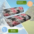 thumbnail image 5 of Binienty Tropical Hibiscus Flower Golf Cart Seat Cover Set Slip On Seat Covers for Golf Carts Easy Installation Washable Bench and Backrest Cover Compatible with EZGO & Club Car, 5 of 8