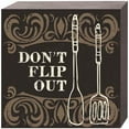 thumbnail image 2 of Prinz Don't Flip Out Plaque, 2 of 2