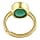 thumbnail image 5 of Certified Emerald Panna 10.50 Carat / 11.25 Ratti Panchdhatu Adjustable Gold Plating Ring For Astrological Purpose Men & Women-B08HDJ, 5 of 8