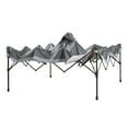 thumbnail image 5 of GCI Outdoor LevrUp Canopy 10' x 10' Portable Pop Up Shade Tent with Roller Bag, Mercury Gray, 5 of 12