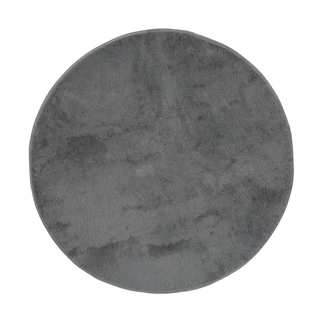 Ruiboury Electrical Drum Carpet Multipurpose Drum Rug for Piano Circle Practice Music 1.2m Studio Gray Circle 1.2m