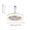 Gray, variant on Ceiling Fan Light Bulb 2-In-1 LED Fan Lamp with E27 Base 360 Rotatable Screw-in Fan Light For Bedroom Garage Laundry Room