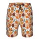 thumbnail image 3 of Balery Hot Fresh Pizza Traje de Baño Estilo Hawaiano para Hombre, Shorts de Secado Rápido con Bolsillos-XX-Large, 3 of 6