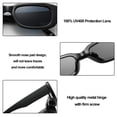 thumbnail image 4 of Gafas de Sol Dollger Rectangulares de Moda Retro de los 90 para Mujer y Hombre, 4 of 7