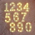 thumbnail image 3 of Letrero luminoso LED con números y letras para marquesina, ideal para bodas, cumpleaños, fiestas, Navidad, luz nocturna, decoración para el hogar y el bar (7), 3 of 5