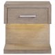 thumbnail image 3 of Kenora 1-Drawer Nightstand Bedside Table Barley Brown, 3 of 7