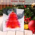 thumbnail image 4 of Yuarrent Tarjeta de felicitación de papel 3D de Navidad Postal de cumpleaños con sobre Invitaciones Festival de vacaciones Año nuevo Baby Shower Rojo Type3 NO3 Yuarrent HA009313-03B, 4 of 6