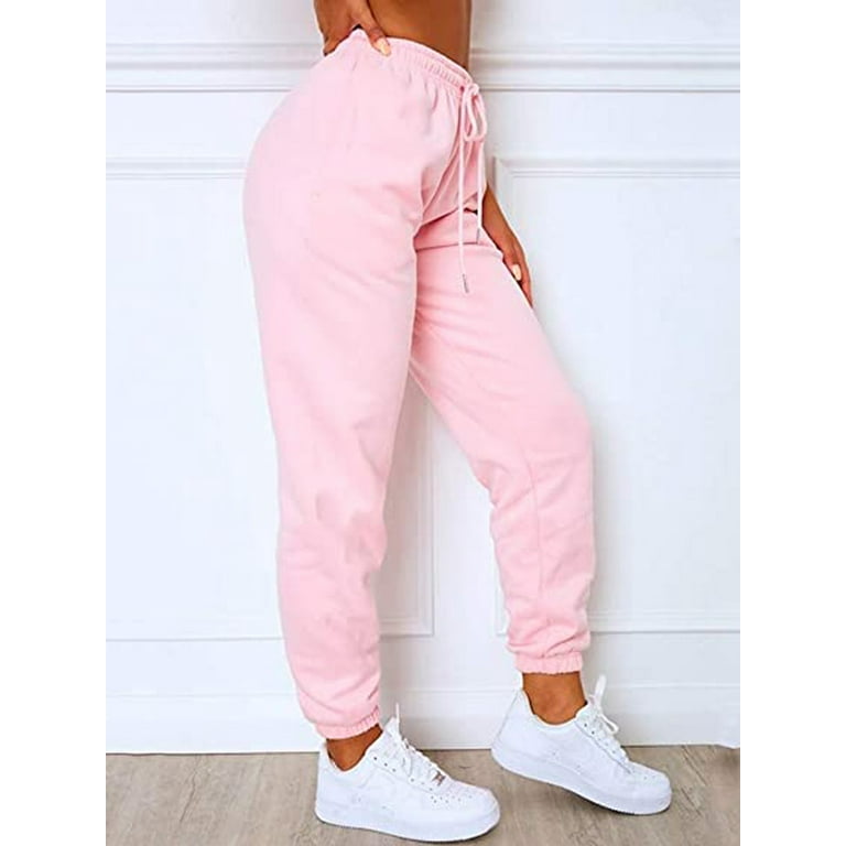 Women's Heavyweight White Sweatpants