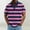 Pink, variant on VgaVtl Summer Men Polo Shirts Big and Tall Short Sleeve Collared Striped Workout Clothes for Men Shirts Casual Button