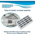 thumbnail image 4 of HQRP Refrigerator Air Filter for Whirlpool WRS526SIA WRS537SIA WRS950SIA WRS965CIA WRS970CID series, 4 of 6