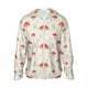 thumbnail image 1 of Balery Flat Mushrooms Sudadera ligera de manga larga con capucha y protección solar UPF 50+ para hombre y mujer, ideal para pesca y running-Medium, 1 of 7