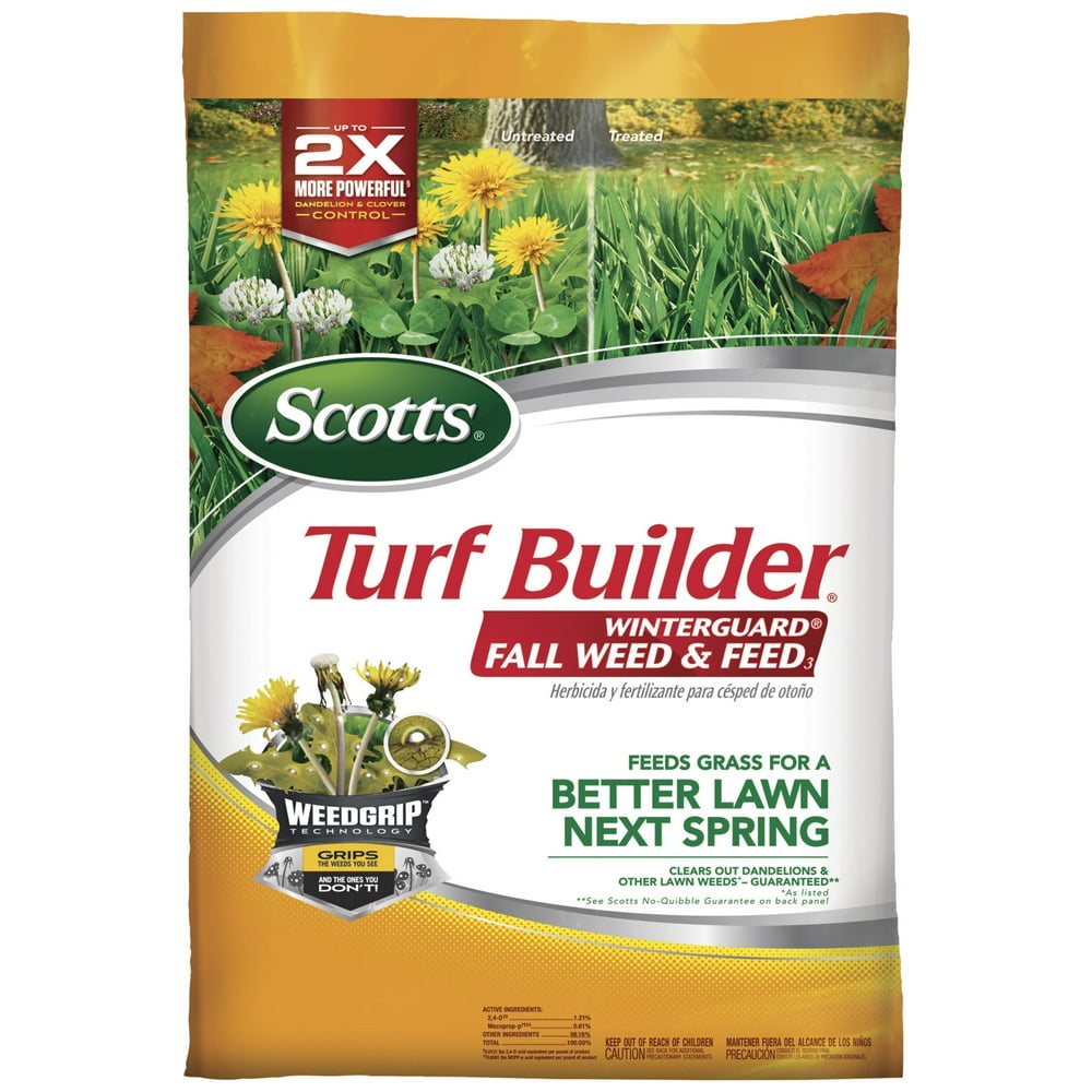 Scotts Turf Builder WinterGuard Fall Weed and Feed 3 