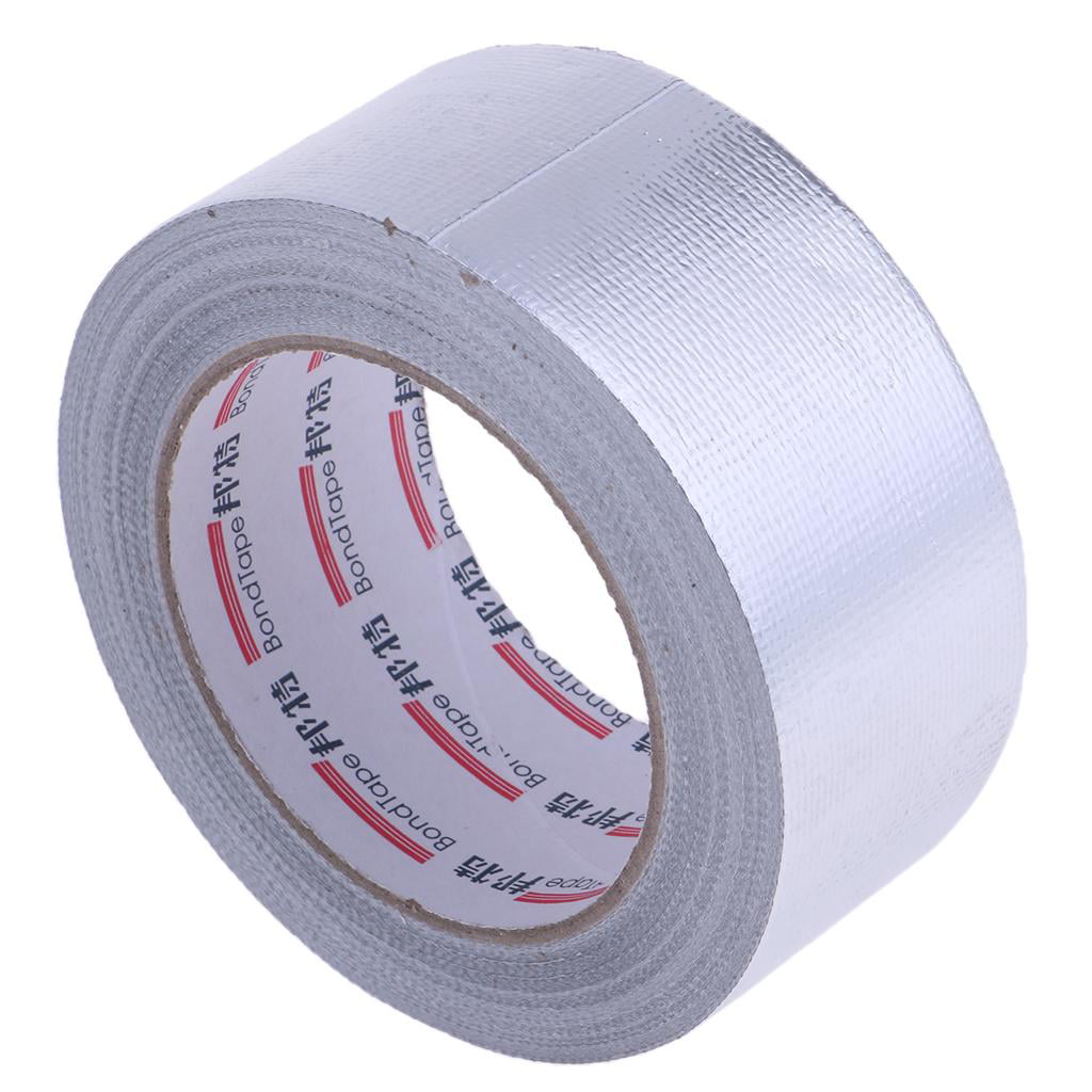 Useful Aluminium Foil Adhesive Sealing Tape Thermal Resist Duct Repairs DIY 