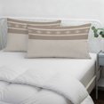 thumbnail image 4 of Brown Striped Throw Pillow Cover 20 x 36 Inch Decorative Pillow Cover Contemporary Geometric Art Rustic Lumbar Pillowcase Seasonal Rectangle Cushion Case for Couch Sofa Bed Living Room, 4 of 9