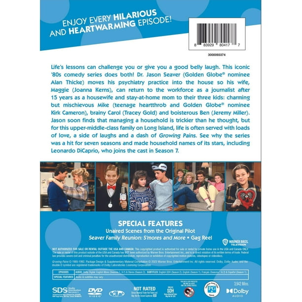 Growing Pains: Full Seasons, Complete Series Set Box Show on DVD
