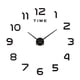 thumbnail image 1 of Reloj de pared con espejo negro Digital sin marco Injueey HA082527-02, 1 of 6