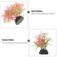 thumbnail image 4 of Turtle Tank Plants Small Faux Fish Landscaping Water Fake Aquarium Accessories for Miniature 20 Pcs, 4 of 6