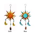 thumbnail image 6 of CreativeArrowy Multicolor Sun Ornament Garden Decoration Ornaments Metal Wind Chimes Creative Decorations Indoor And Outdoor Crafts, 6 of 14
