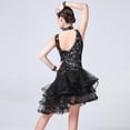 thumbnail image 3 of Leotardo de Gimnasia BLESIY Impreso Floral con Lentejuelas, 3 of 8