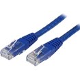 thumbnail image 1 of StarTech 75-Feet Cat 6 Molded RJ45 UTP Gigabit Cat6 Patch Cable, Blue (C6PATCH75BL), 1 of 5