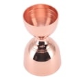 thumbnail image 3 of Jigger de Bar, Cocktail en Acier Inoxydable Jigger Large Ouverture Moins de Déchets pour Boisson 30/60ml Or Rose, 3 of 8