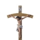thumbnail image 2 of Crucifijo católico Escultura iglesia Crucifijo Estatua Escultura Recuerdos Catolicismo romano Religioso católico Colgante de pared hogar Adorno Decoración Magideal Crucifijo católico, 2 of 7