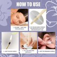 thumbnail image 3 of EELHOE 16pcs Fragrance Ear Candles Healthy Care Natural Ingredients Ear Wax Removal Cleaner Ear Coning Treatment, 3 of 5