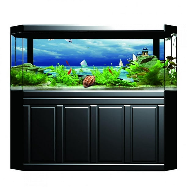 Fosa Fish Tank Poster, Fish Tank Background, PVC Indoor Outdoor Aquarium  For Fish Tank Bathroom 
