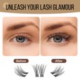 thumbnail image 3 of Lashview 288 Pcs Cluster Eyelash DIY Lash Extension Kit 702 Black Brand, 3 of 7
