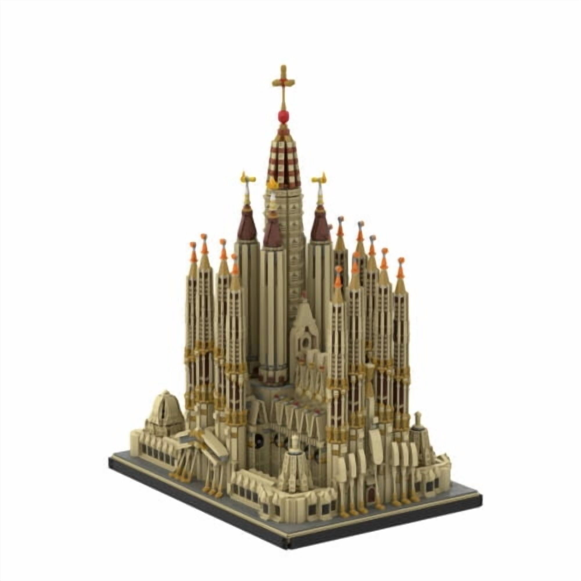 Iconic Modular Building Blocks Set for Sagrada Familia Church MOC Bricks Toys 10055pcs