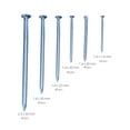 thumbnail image 2 of BESTYASH Outil de Fixation Murale 240 Pcs Clous Brad Fer Argent pour Menuiserie, 2 of 8