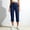 Blue, variant on Womens Capri Pants Lightweight Loose Straight Multi‑Pocket Cropped Hiking Pants Beige