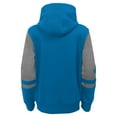 thumbnail image 3 of Youth Blue Detroit Lions Stadium Color-Block Full-Zip Hoodie, 3 of 3