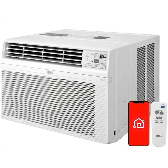 Restored LG LW1023ERSM Smart Wi-Fi 10000 BTU Window Air Conditioner