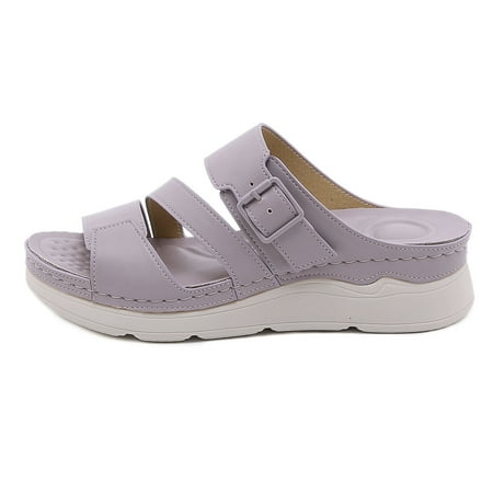 

Womens Sandals Wedge for Women with Arch Support Summer Casual Wedge Platform Dressy Walking Sandal A5