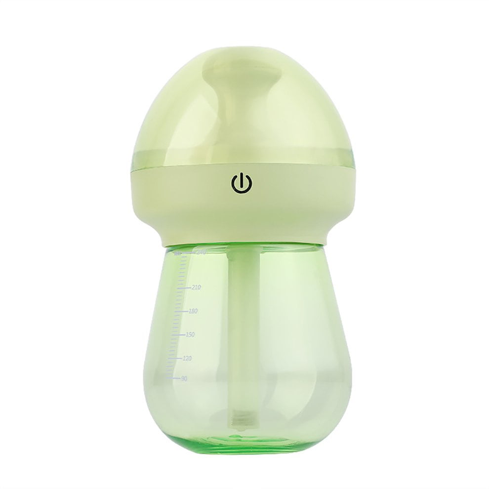 Milk bottle USB chargeable ultrasonic home office humidifier air