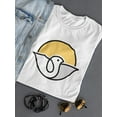 thumbnail image 3 of Cool Peace Dove Doodle T-Shirt Women -Image by Shutterstock, Female Small, 3 of 4