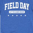 thumbnail image 3 of Instant Message - Field Day Let The Games Begin  - Toddler And Youth Short Sleeve Graphic T-Shirt, 3 of 6
