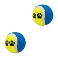 thumbnail image 4 of Billuyoard Pelota de tenis resistente a mordeduras, juguete reutilizable de larga duración, Molar, juguete ligero, masticar hueso, Corgi, 2piezas, 4 of 6