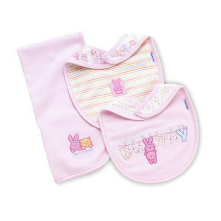 Gerber Organic B&b Cloth Set, Girl