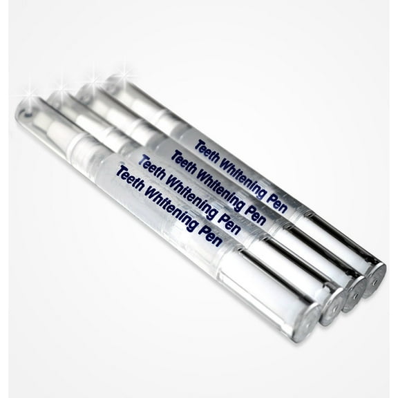 Always White 4 Premium Teeth Whitening Touch-up Pens (2ml each) ! Professional 22% Gel Whiten! Made in Usa! Whiten your teeth on the Go!