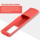 thumbnail image 5 of Funda protectora de silicona a prueba de polvo y golpes para control remoto de TV LG AN MR700, color rojo, 5 of 10