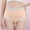 Beige, variant on Women's Over The Bump Maternity Briefs Solid Color Cotton Plus Size High Waist Belly Support Soft Underwear Women All Trimesters