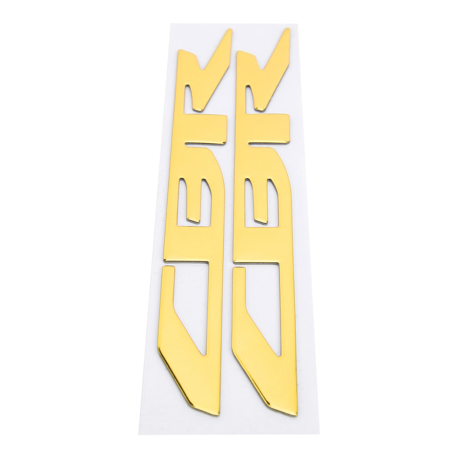 2PCS Motorcycle Sticker Decal Set - Soft Plastic Decals For Honda CBR 250r/500r/650r Models (Yellow)