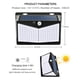 thumbnail image 4 of Lámpara Solar LED para exteriores, luz impermeable para decoración de jardín, farolas con Sensor de cuerpo humano, 3 modos, 468, novedad, 208/138, 4 of 4